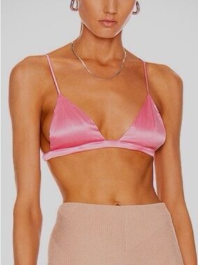 Fleur du Mal Luxe triangle bra
